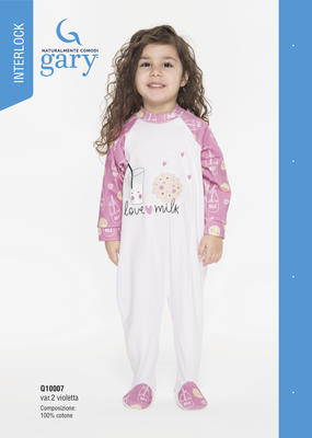 PIGIAMA NEONATA Q10007 Tellini S.r.l. Ingrosso Abbigliamento
